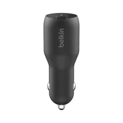 Belkin BoostCharge USB-C Car Charger, Black (CCB002BTBK)