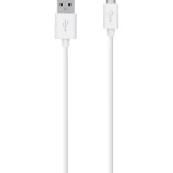 Belkin Micro USB to USB-A Charging Cable, 4 ft., White (F2CU012BT04-WHT)