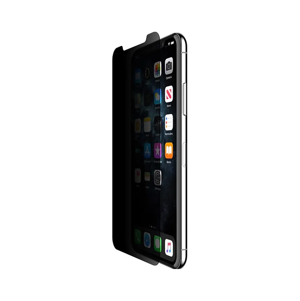 Belkin SCREENFORCE Tempered Glass Privacy Filter & Screen Protector for iPhone 11 Pro Max (OVA005ZZ)