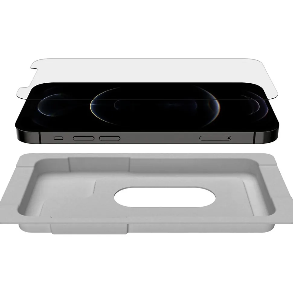 Belkin ScreenForce Tempered Glass Treated Screen Protector for iPhone 12/12 Pro (OVA021zz)