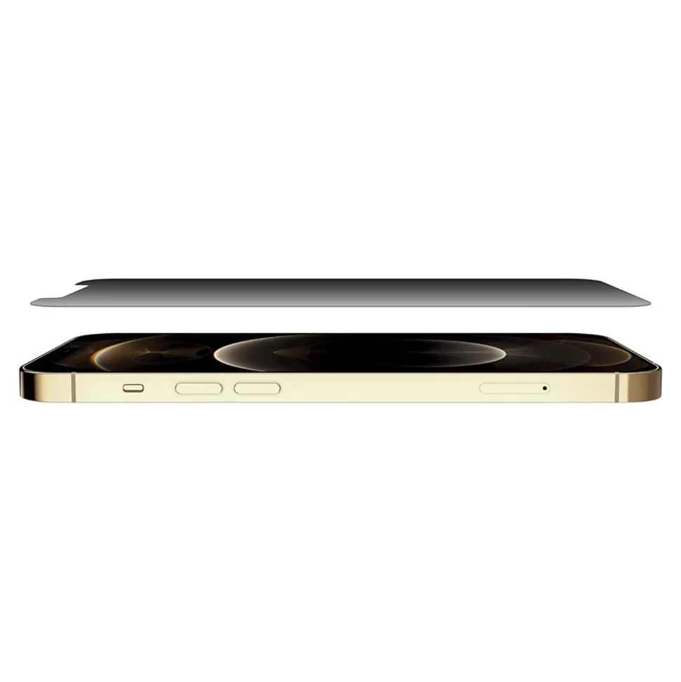 Belkin SCREENFORCE TemperedGlass Privacy Protector for iPhone 12 Pro Max (OVA031zz)