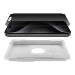 Belkin ScreenForce Tempered Glass Protector for iPhone 15 Pro Max (OVA150zz)