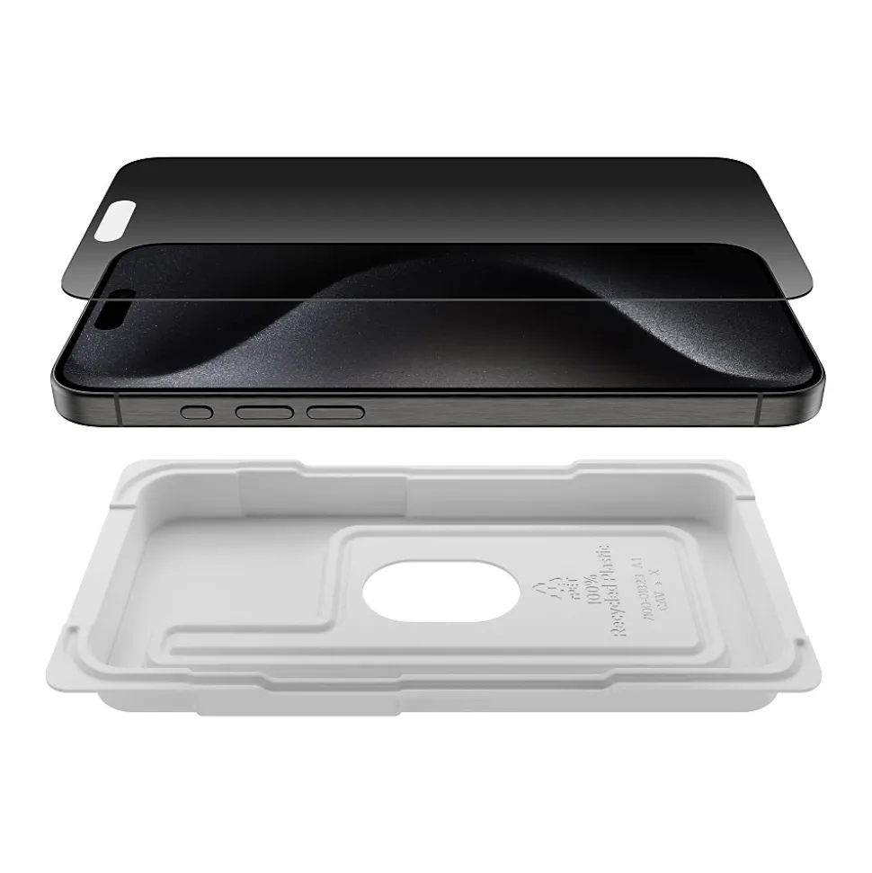 Belkin ScreenForce Tempered Glass Protector for iPhone 15 Pro Max (OVA150zz)