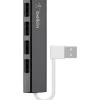 Belkin Ultra-Slim 4-Port USB 2.0 Hub, Black/White (F4U042BT)