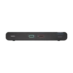 Belkin Universal 2nd Gen F1DN102KVM-UN-4 USB DisplayPort HDMI 2-Port Secure KVM Switch