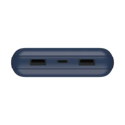 Belkin USB-A/USB-C Power Bank for Multiple Brands, 20000 mAh, Blue (BPB012btBL)