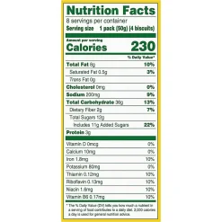 BelVita Blueberry Breakfast Bar, 1.76 oz., 8 Bars/Box (GEN02908)