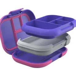 bentgo Kids Chill Lunch Box, Electric Violet (BGOCHL-EV)