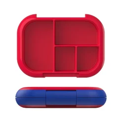 bentgo Kids Chill Lunch Box, Red/Royal (BGOCHL-R)