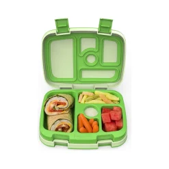 bentgo Kids Lunch Box, Green, 19 oz. (BGOKIDS-G)