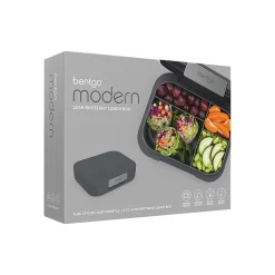 bentgo Modern Lunch Box, Dark Gray, 44 oz. (BGOMDN-DG)