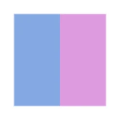 bentgo Pop Lunch Box, Periwinkle/Pink (BGOPOP-PW)