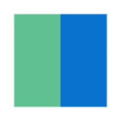 bentgo Pop Lunch Box, Spring Green/Blue (BGOPOP-SG)