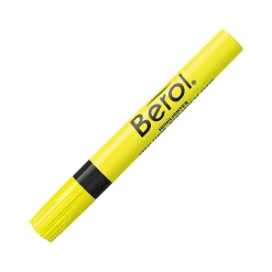 Berol Tank Highlighters, Chisel, Yellow, Dozen (64324)