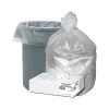 Berry Global Good'nTuff 60 Gallon Industrial Trash Bag, 38" x 58", High Density, 12 mic, Natural, 200 Bags/Box (GNT3860)