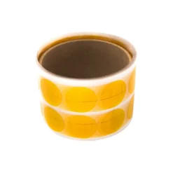 Bertech Masking Disks, 1"Dia, Amber, 500/Roll (PPD-1)