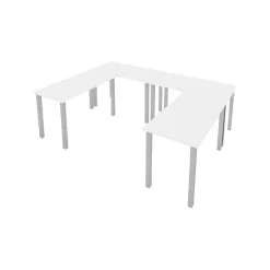 Bestar Universel 48" Table Desk, White (65900-000017)