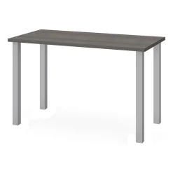 Bestar Universel 48" Table Desk, Bark Grey (65855-47)