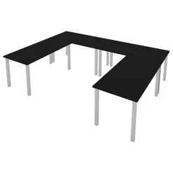 Bestar Universel 60" Table Desk, Black (65901-000018)
