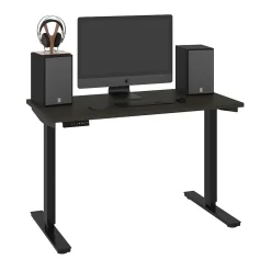 Bestar Universel 24" x 48" Standing Desk, Deep Grey (65857-32)