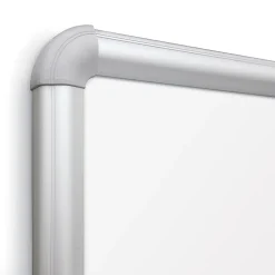 Best-Rite Green-Rite Porcelain Dry-Erase Board, Silver Presidental Trim, 4' x 4'