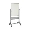 Best-Rite Platinum Porcelain Dry-Erase Whiteboard, Anodized Aluminum Frame, 3' x 2' (669RU-DD)