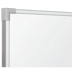 Best-Rite Porcelain Dry-Erase Whiteboard, Anodized Aluminum Frame, 4' x 6' (2029G-25)