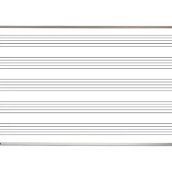 Best-Rite Porcelain Steel Deluxe Aluminum Trim Oak 4' x 6' Porcelain Steel Dry Erase Whiteboard (202AG-S1)
