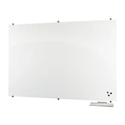 Best-Rite Visionary Glass Dry-Erase Whiteboard, 6' x 4' (83845)