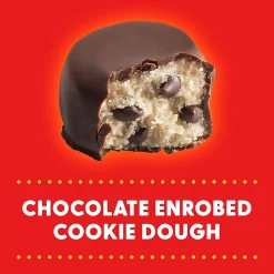 Better Bites DoBite Chocolate Covered Chocolate Chip Dough, 4.4 Oz, 6/Box (356-00001)