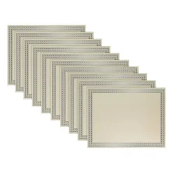 Better Office Certificates, 11" x 8.5", Ivory/Silver, 100/Pack (64493-100PK)