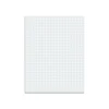Better Office Graph Pad, 8.5" x 11", Quad-Ruled, White, 50 Sheets/Pad (25602)