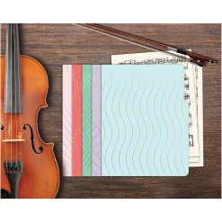 Better Office Heavy-Duty File Folders, 1/3-Cut Tab, Letter Size, Paper Stock, Ombre Rainbow, 18/Pack (80030-18PK)