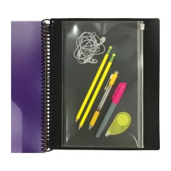 Better Office 24-Pocket Poly Project Folder, Multicolor (36900)