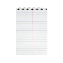 Better Office Steno Pad, 6" x 9", Gregg-Ruled, Yellow, 60 Sheets/Pad, 8 Pads/Pack (25808-8PK)