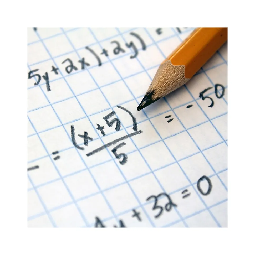 Better Office 1-Subject Composition Notebooks, 7.5" x 9.75", Graph Ruled, 80 Sheets, 12/Pack (25612-12PK)