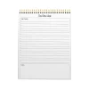 Better Office To-Do List Notepad, 8.5" x 11", Project-Ruled, White/Black, 50 Sheets/Pad (25822)