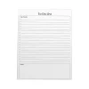 Better Office To-Do List Notepad, 8.5" x 11", Project-Ruled, White/Black, 50 Sheets/Pad (25832)