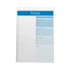 Better Office To-Do List Notepad, 7" x 10", Project-Ruled, White/Blue, 52 Sheets/Pad (25830)