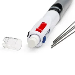 BIC 4 Color Retractable 3+1 Ballpoint Pen and Mechanical Pencil, Medium Point (MMLP1AST)