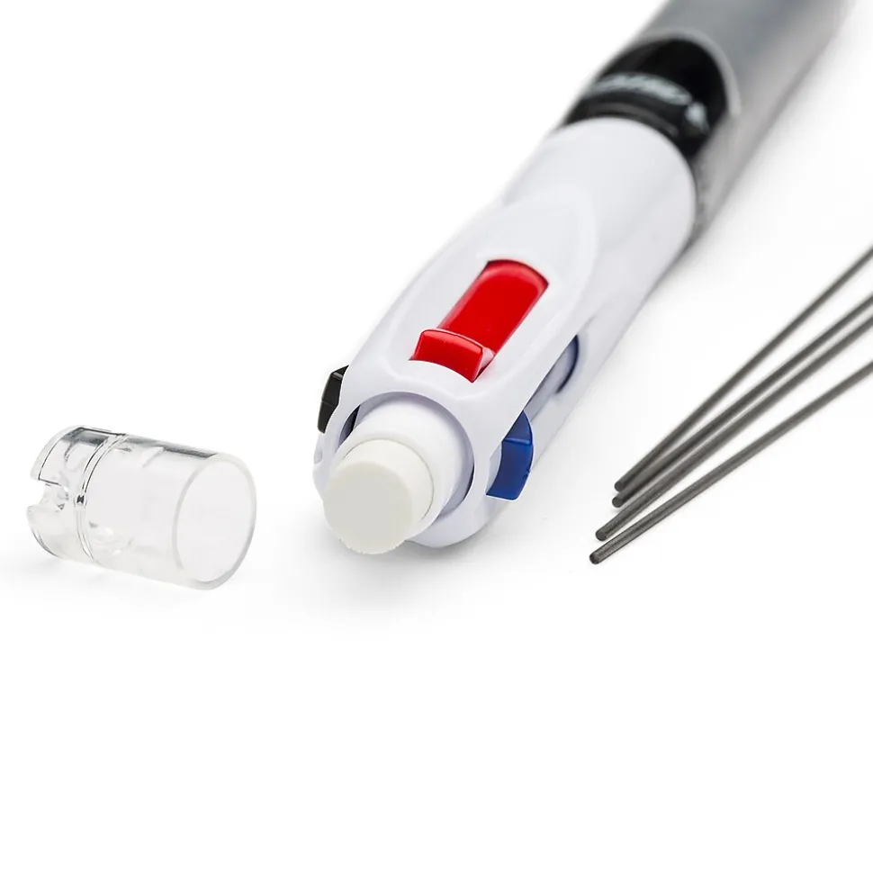 BIC 4 Color Retractable 3+1 Ballpoint Pen and Mechanical Pencil, Medium Point (MMLP1AST)