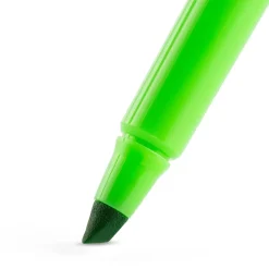 BIC Brite Liner Stick Highlighter, Chisel Tip, Green, 12/Pack (65556/BL11GR)