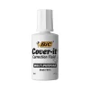 BIC Cover-it Correction Fluid, White (50367/WOC12-WHI)