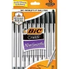BIC Cristal Ballpoint Pen, Medium Point, Black Ink, 10/Pack (068271)