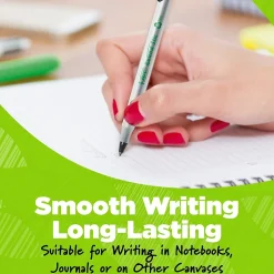 BIC Ecolutions Round Stic Ballpoint Pens, Medium Point, Blue Ink, 50/Pack (GSME509-BLU)