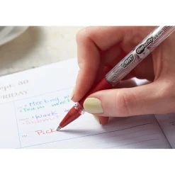 BIC Gel-ocity Stic Gel Pens, Medium Point, 0.7 mm, Assorted Colors, 14/Pack (RGSMP14-AST)