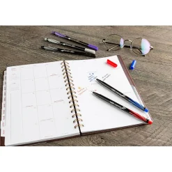 BIC Intensity Fineliner Felt Pens, Fine Point, Assorted Inks, 10/Pack (FPINFAP10-AST)