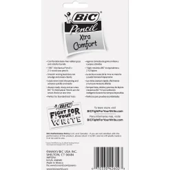 BIC Matic Grip Mechanical Pencil, 0.5mm, #2 Hard Lead, 6/Pack (42602)