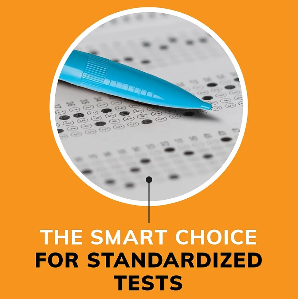 BIC Mechanical Pencils, Assorted Sizes, #2 Lead, 60/Pack (WX7TG026-BLK)