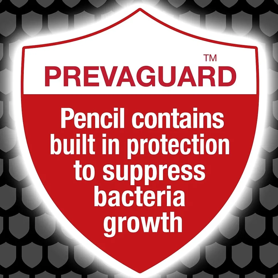 BIC Prevaguard Media Clic Mechanical Pencil, 0.7mm, #2 Medium Lead, 4/Pack (MPCMAP4-BLK)